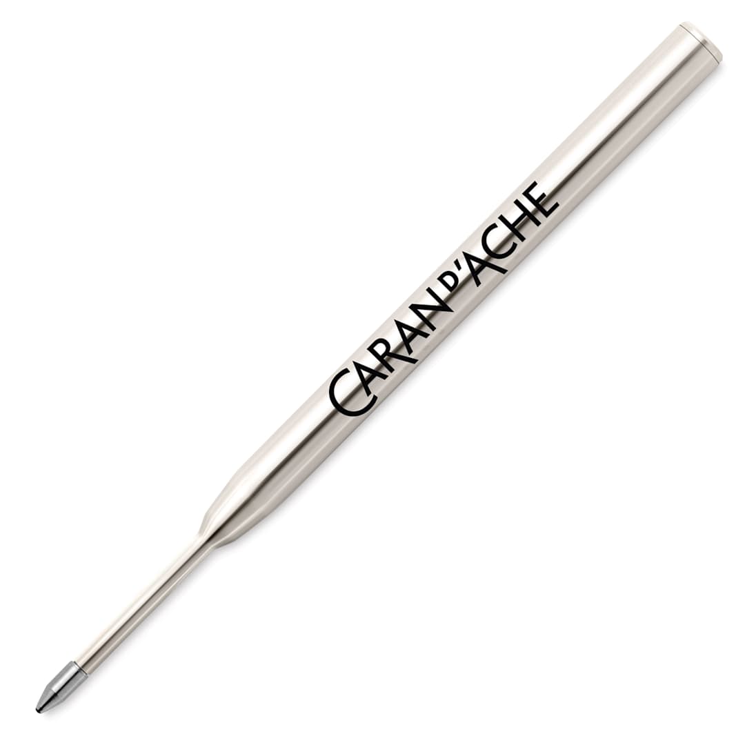 Open in modal - Caran d'Ache Goliath Ballpoint Pen Ink Refill - Black, Broad