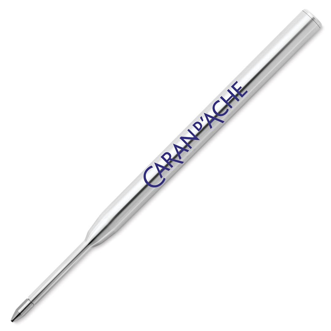 Open in modal - Caran d'Ache Goliath Ballpoint Pen Ink Refill - Blue, Fine