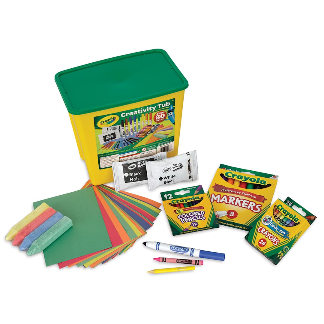 Open in modal - Crayola Creativity Tub (tub with contents)
