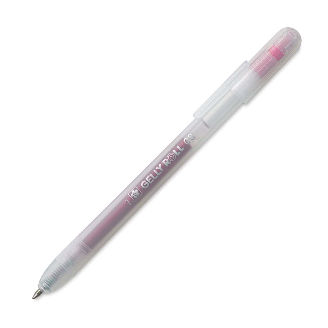 Open in modal - Sakura Gelly Roll Retractable Stardust Pen - Rose Star