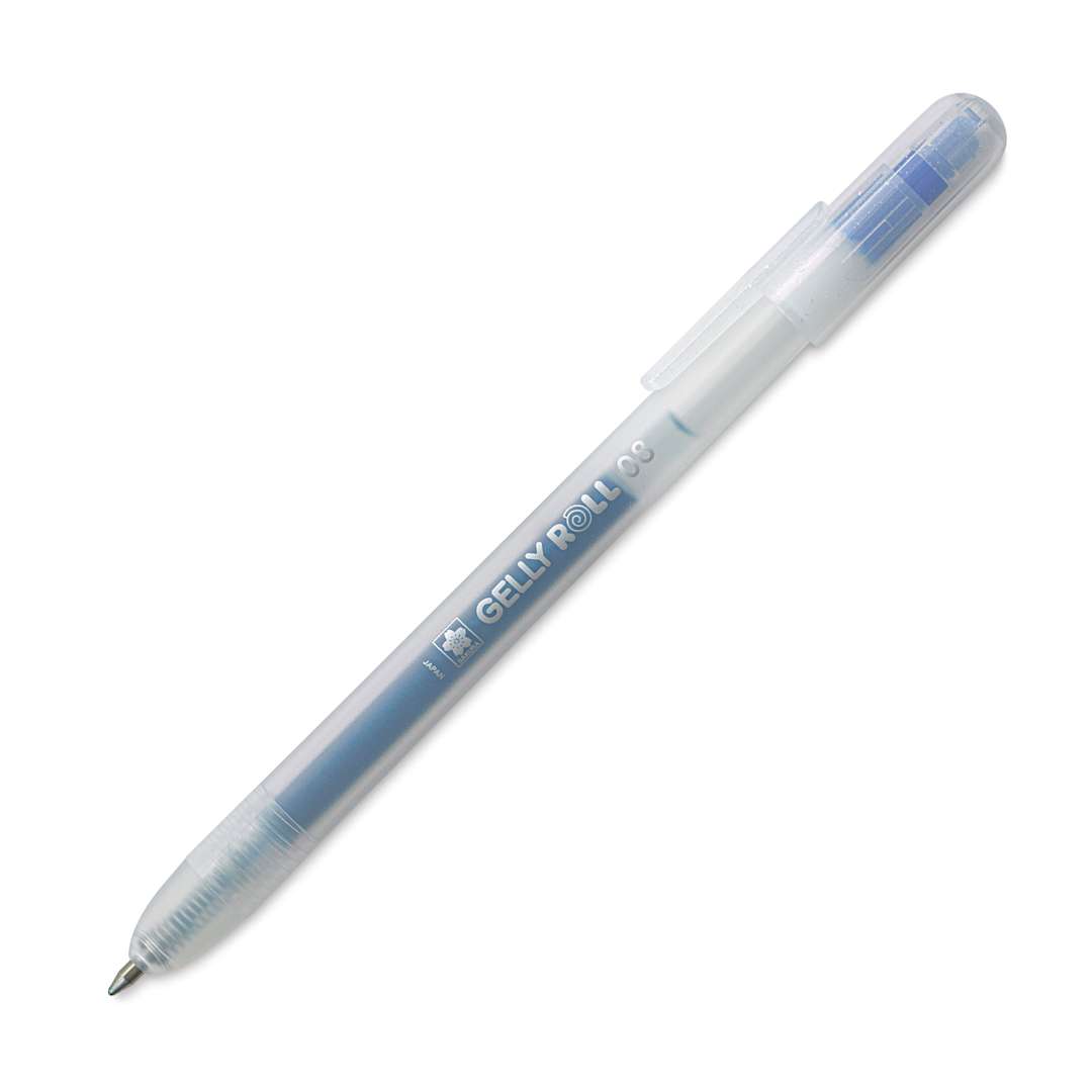Open in modal - Sakura Gelly Roll Retractable Stardust Pen - Blue Star