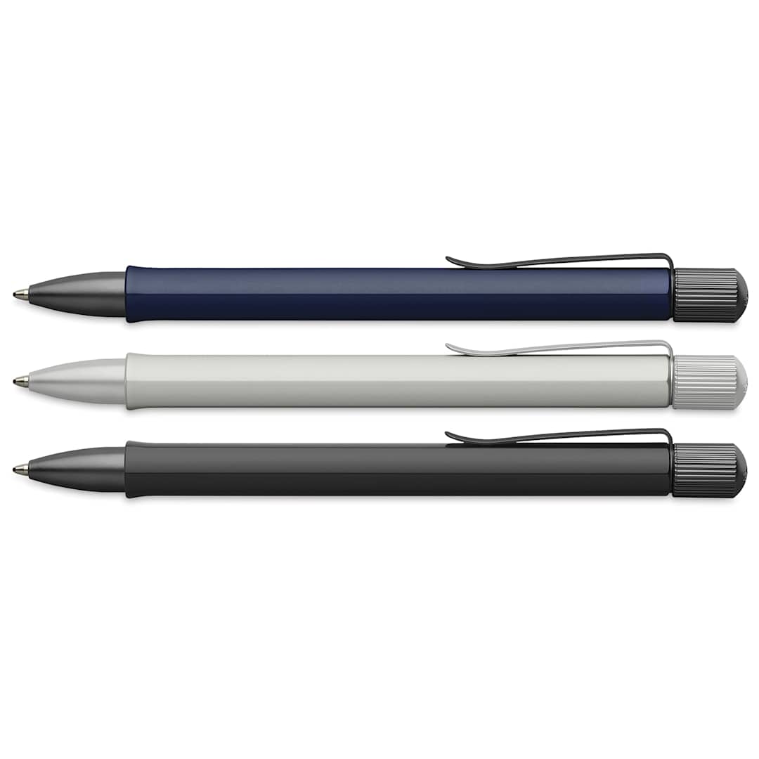 Open in modal - Faber-Castell Hexo Ballpoint Pens laid out