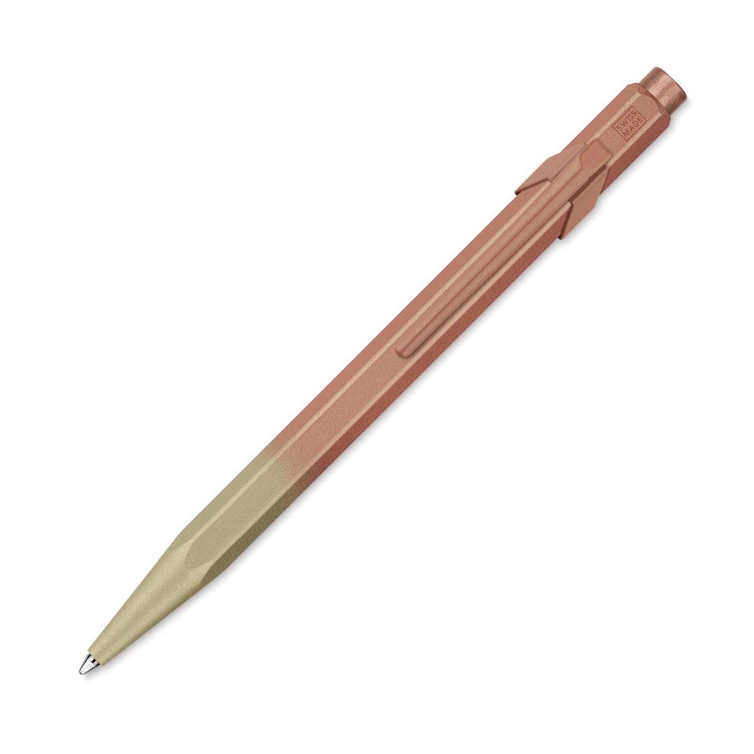 Open in modal - Caran d'Ache 849 Claim Your Style Ballpoint Pen - Sunstone Pink