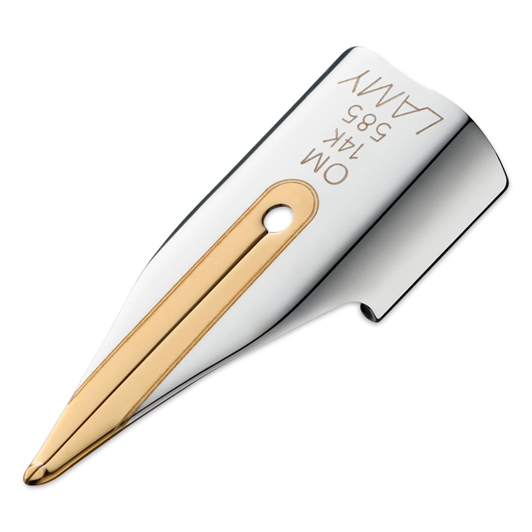 Open in modal - Lamy Z55 14K Gold Fountain Pen Nib - Oblique Medium
