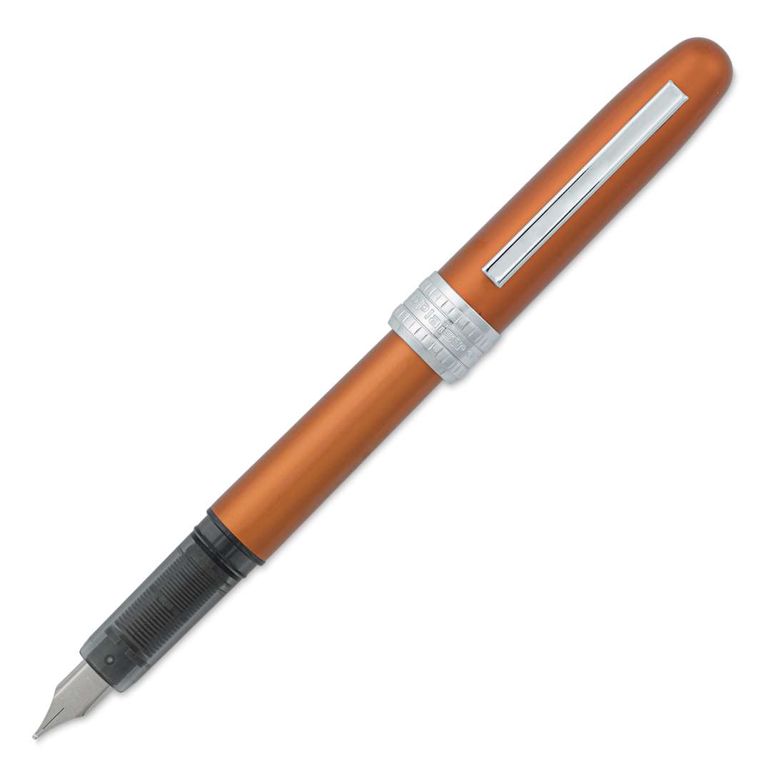 Open in modal - Platinum Plaisir Fountain Pen - Nova Orange, Medium