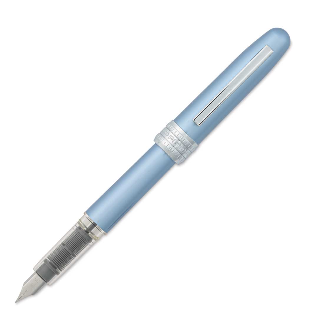 Open in modal - Platinum Plaisir Fountain Pen - Frosty Blue, Fine