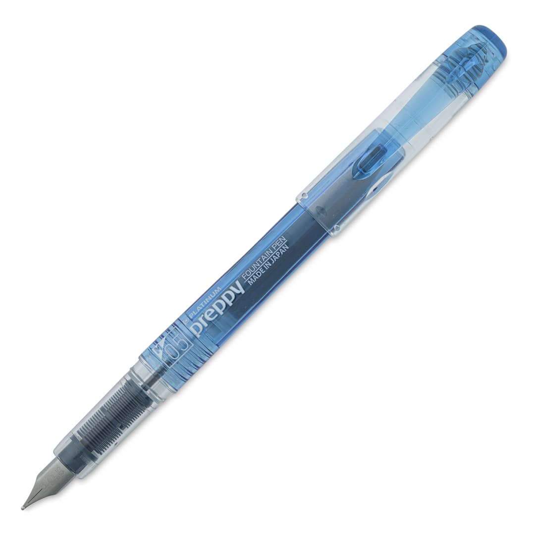 Open in modal - Platinum Preppy Fountain Pen - Blue Black, Medium
