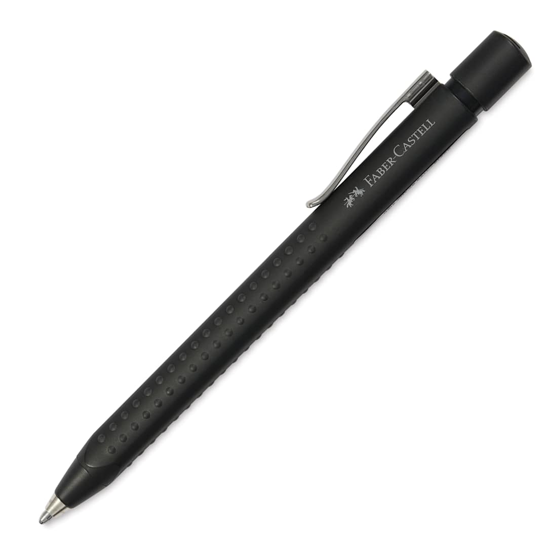 Open in modal - Faber-Castell 2011 Grip Ballpoint Pen - Matte Black