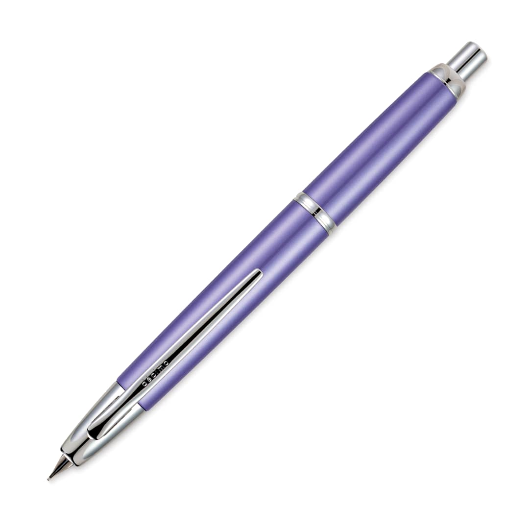 Open in modal - Pilot Vanish Point Decimo Fountain Pen - Purple, Extra Fine