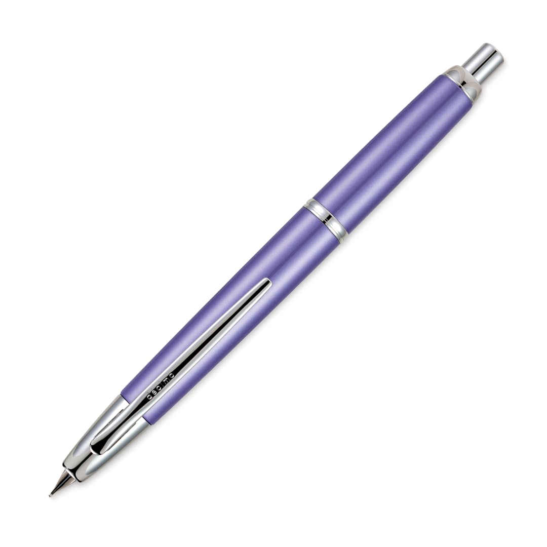 Open in modal - Pilot Vanish Point Decimo Fountain Pen - Purple, Fine