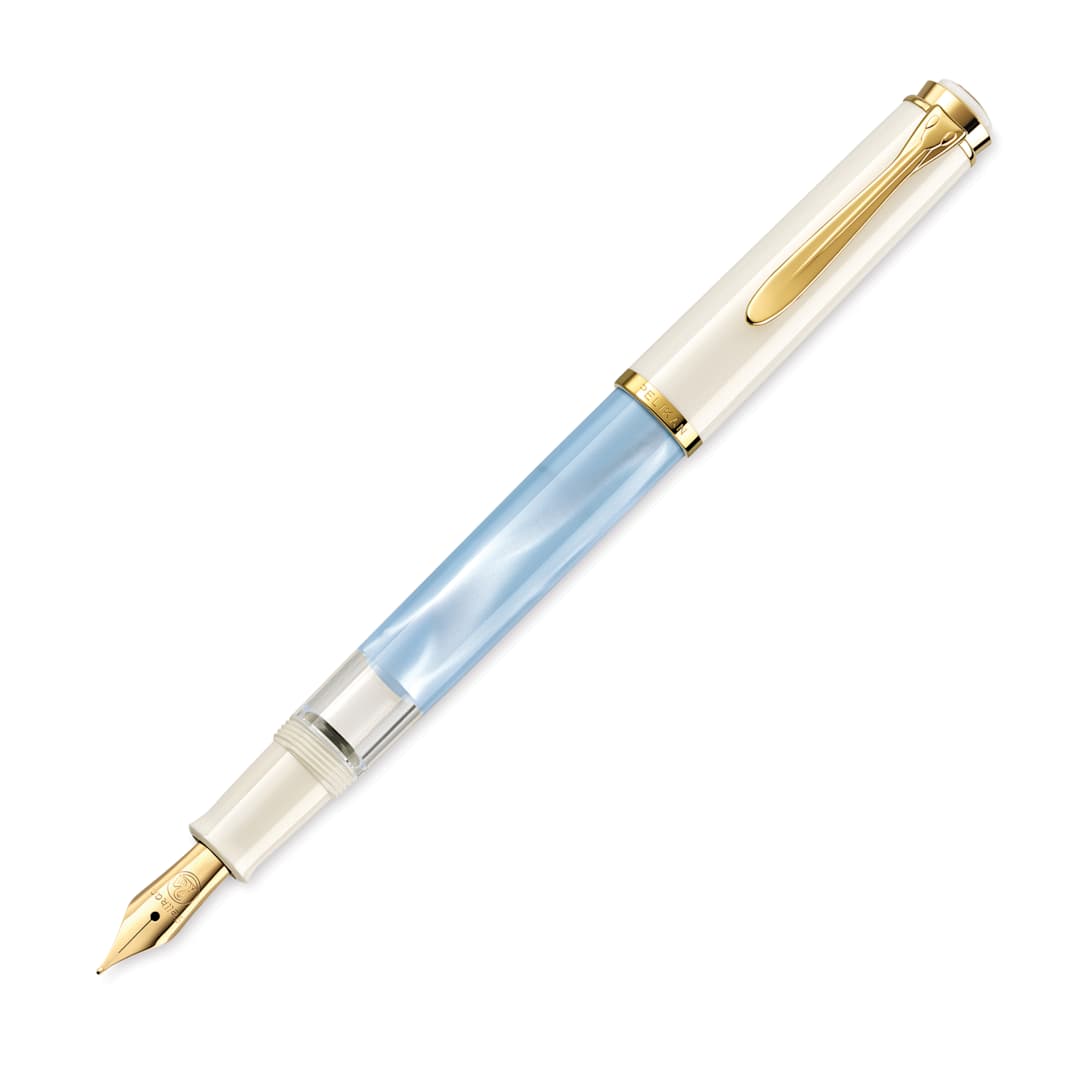 Open in modal - Pelikan M200 Fountain Pen - Pastel Blue
