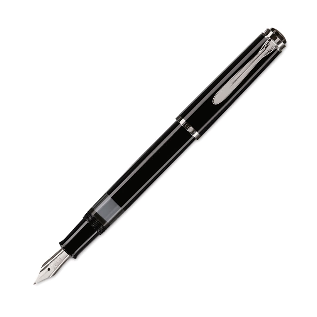Open in modal - Pelikan M205 Fountain Pen - Black, out of packaging