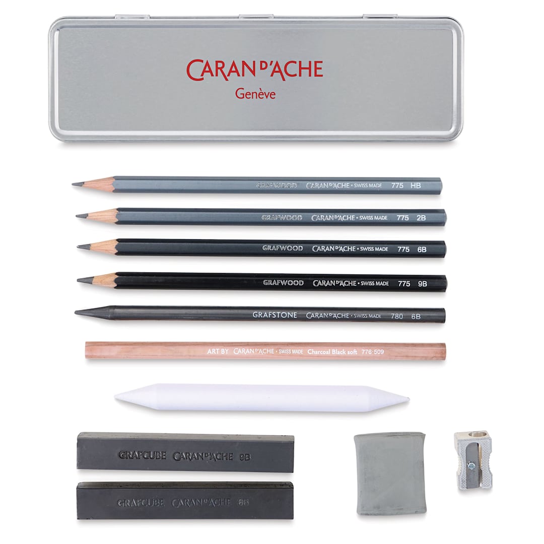Open in modal - Caran d'Ache Graphite Line Multi-Techniques Sketching Set