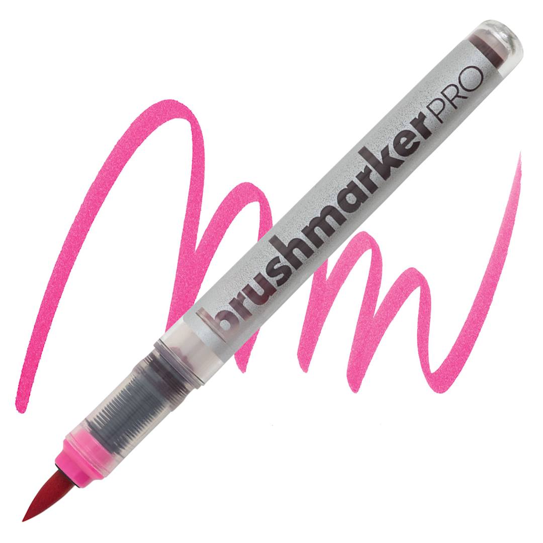Open in modal - Karin Brushmarkers Pro Marker - Cerise marker and swatch