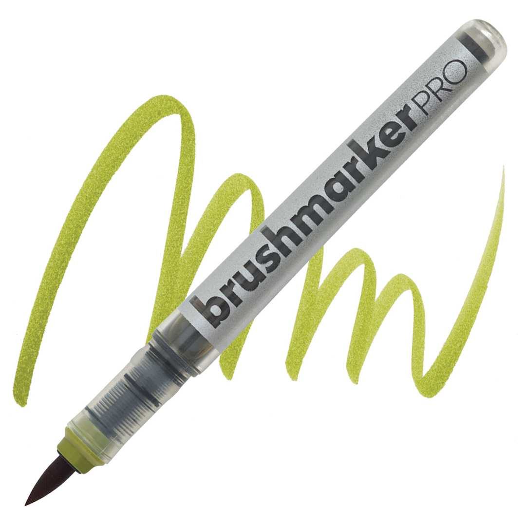 Open in modal - Karin Brushmarkers Pro Marker - Curry marker and swatch