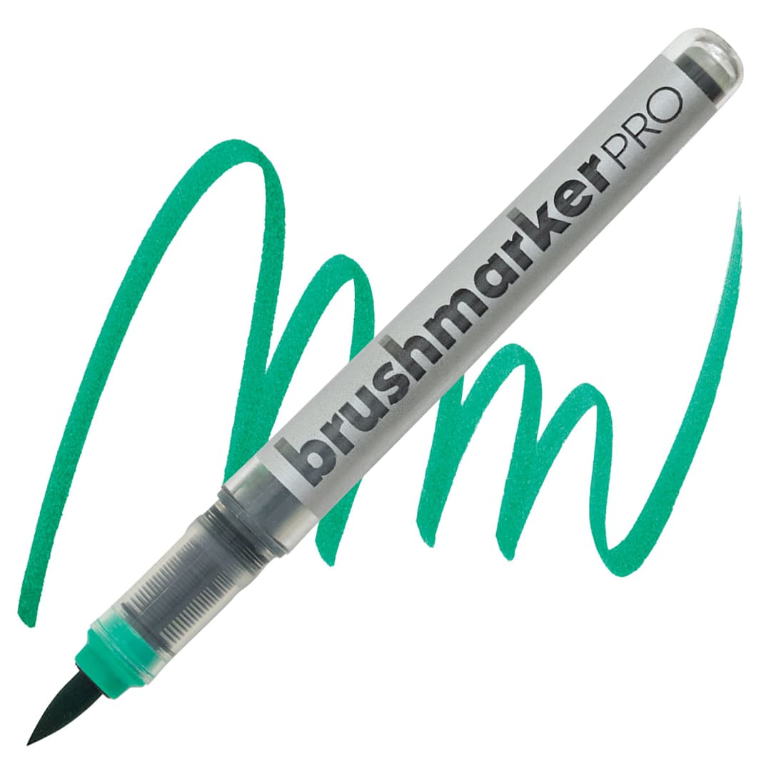 Open in modal - Karin Brushmarkers Pro Marker - Ocean Teal marker and swatch