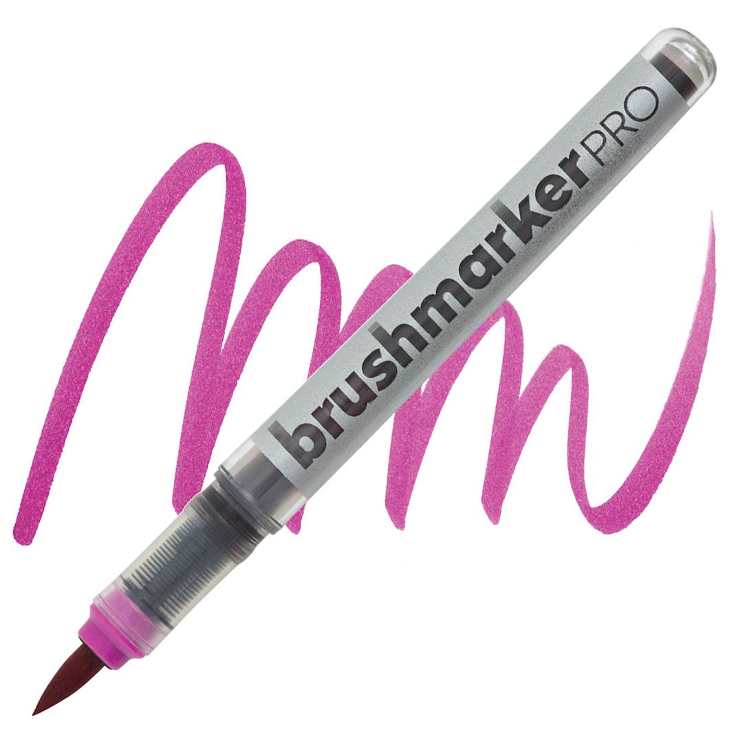 Open in modal - Karin Brushmarkers Pro Marker - Red Lilac marker and swatch