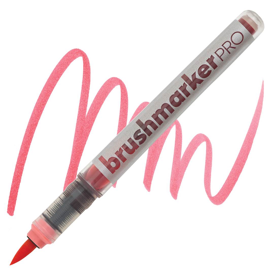 Open in modal - Karin Brushmarkers Pro Marker - Rose Pink marker and swatch