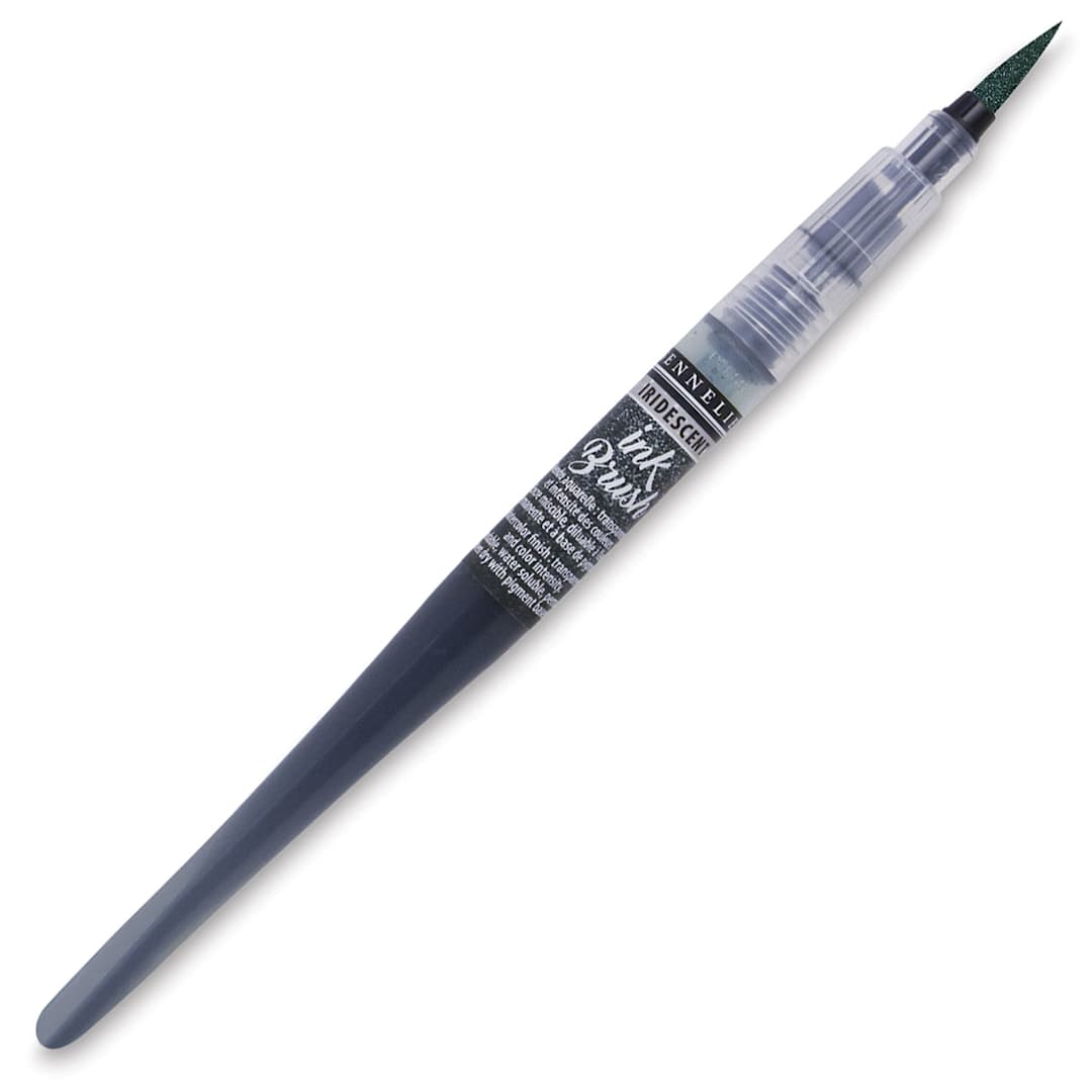 Open in modal - Sennelier Ink Brush - Iridescent Dark Green