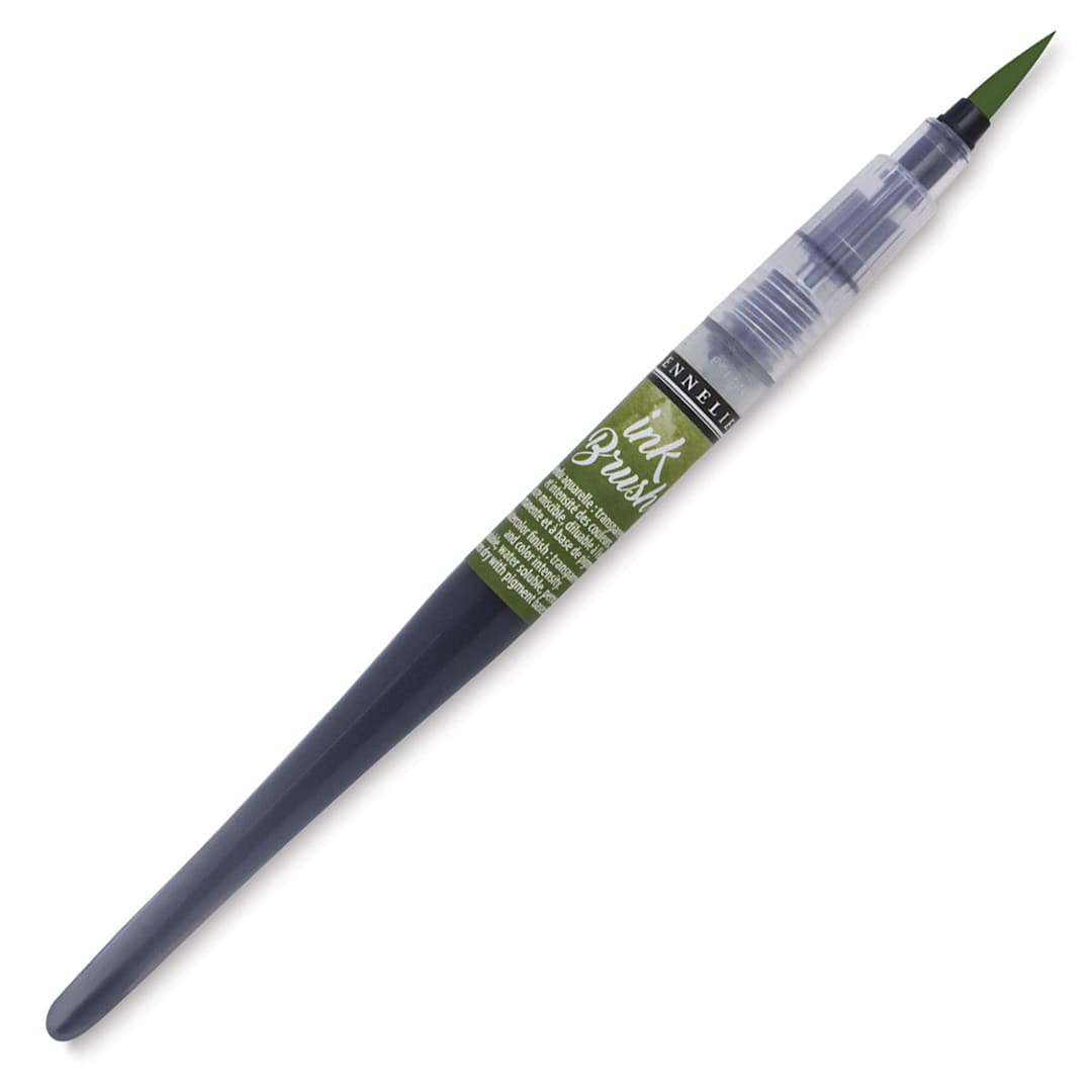 Open in modal - Sennelier Ink Brush - Olive Green