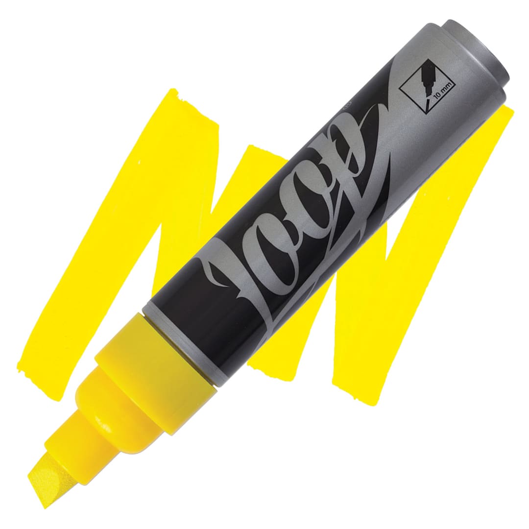 Open in modal - Loop Water-Based Acrylic Marker - Barcelona, 10 mm marker and swatch