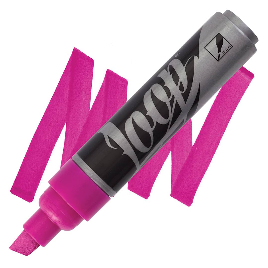 Open in modal - Loop Water-Based Acrylic Marker - Porto, 10 mm marker and swatch