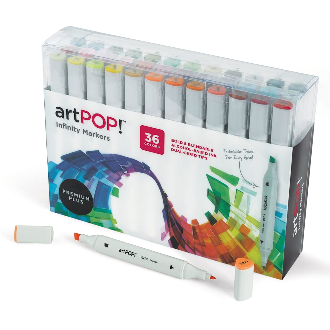 Open in modal - artPOP! Infinity Art Markers - Set of 36 (Markers in package)