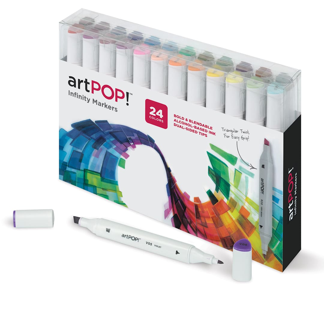 Open in modal - artPOP! Infinity Art Markers - Set of 24 (Markers in package)
