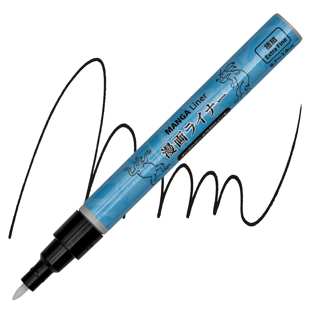 Open in modal - Aitoh Manga Liner Pen - Black