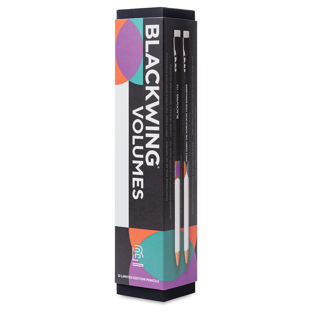 Open in modal - Blackwing Volume 192 The John Lennon and Paul McCartney Pencil - Pkg of 12, front of the packaging
