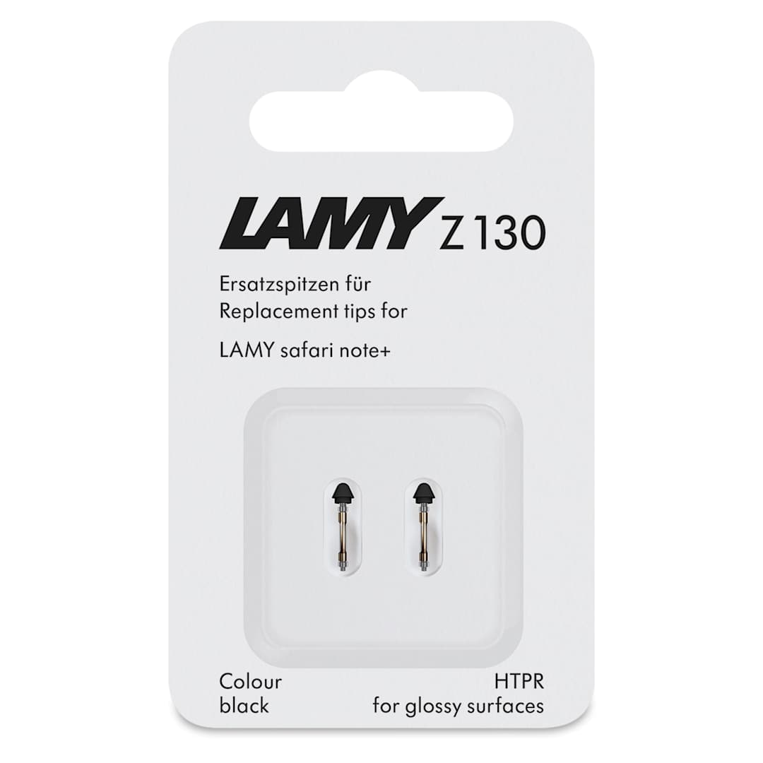 Open in modal - Lamy Safari Note+ Stylus Pen Replacement Tips - Black, Pkg of 2, front of the packaging