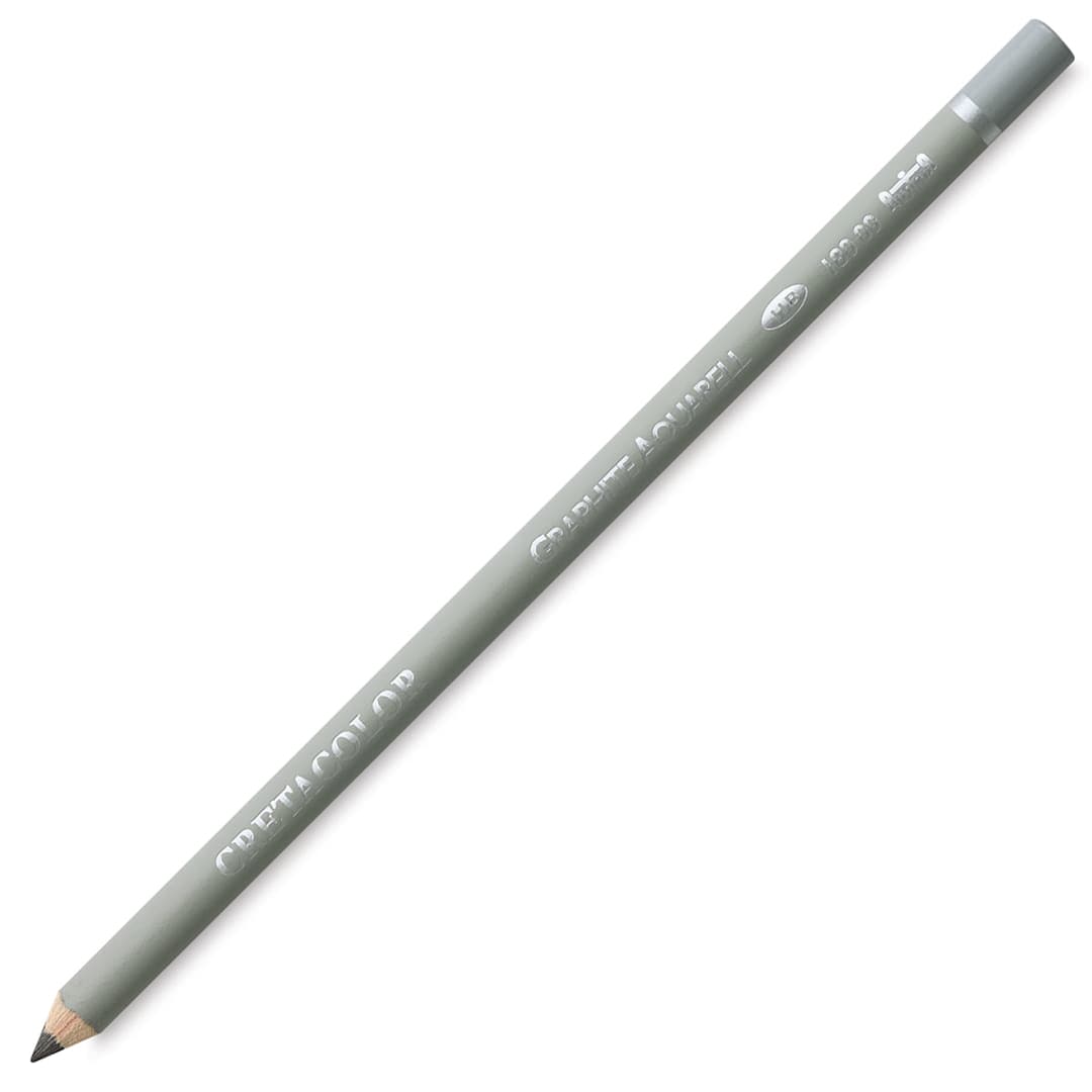 Open in modal - Cretacolor Graphite Aquarelle Pencils - Angled view of HB Pencil
