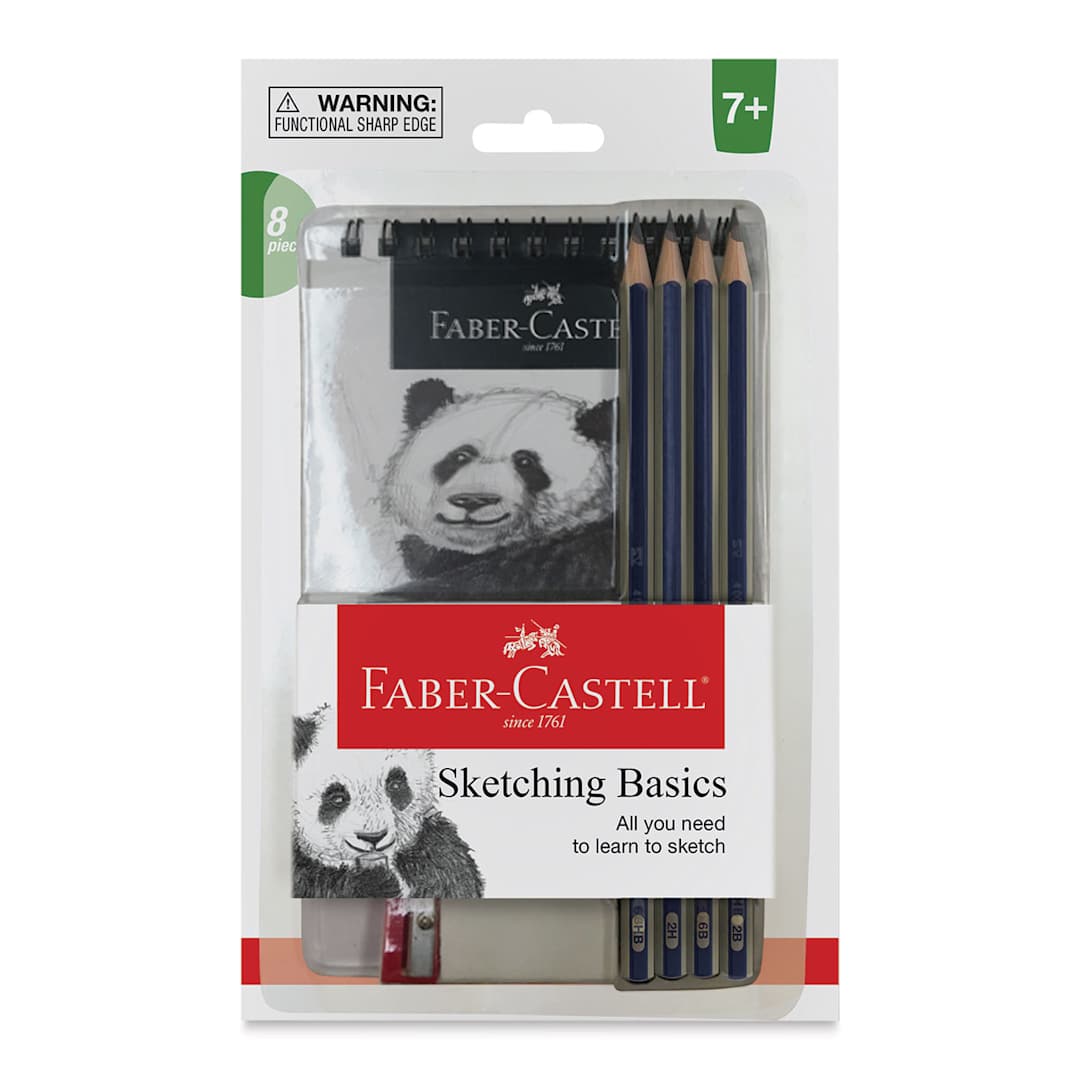 Open in modal - Faber-Castell Sketch Basics - Set of 8