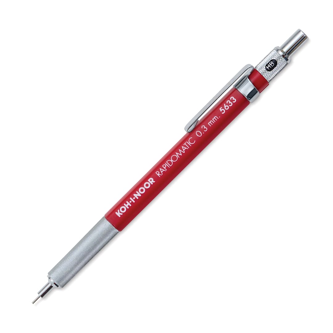 Open in modal - Koh-I-Noor Rapidomatic Pencil - 0.3 mm, Red