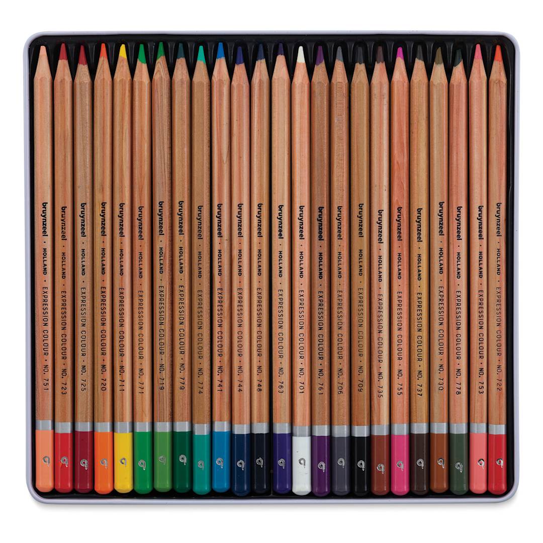 Open in modal - Bruynzeel Expression Series Colored Pencils - Set of 24