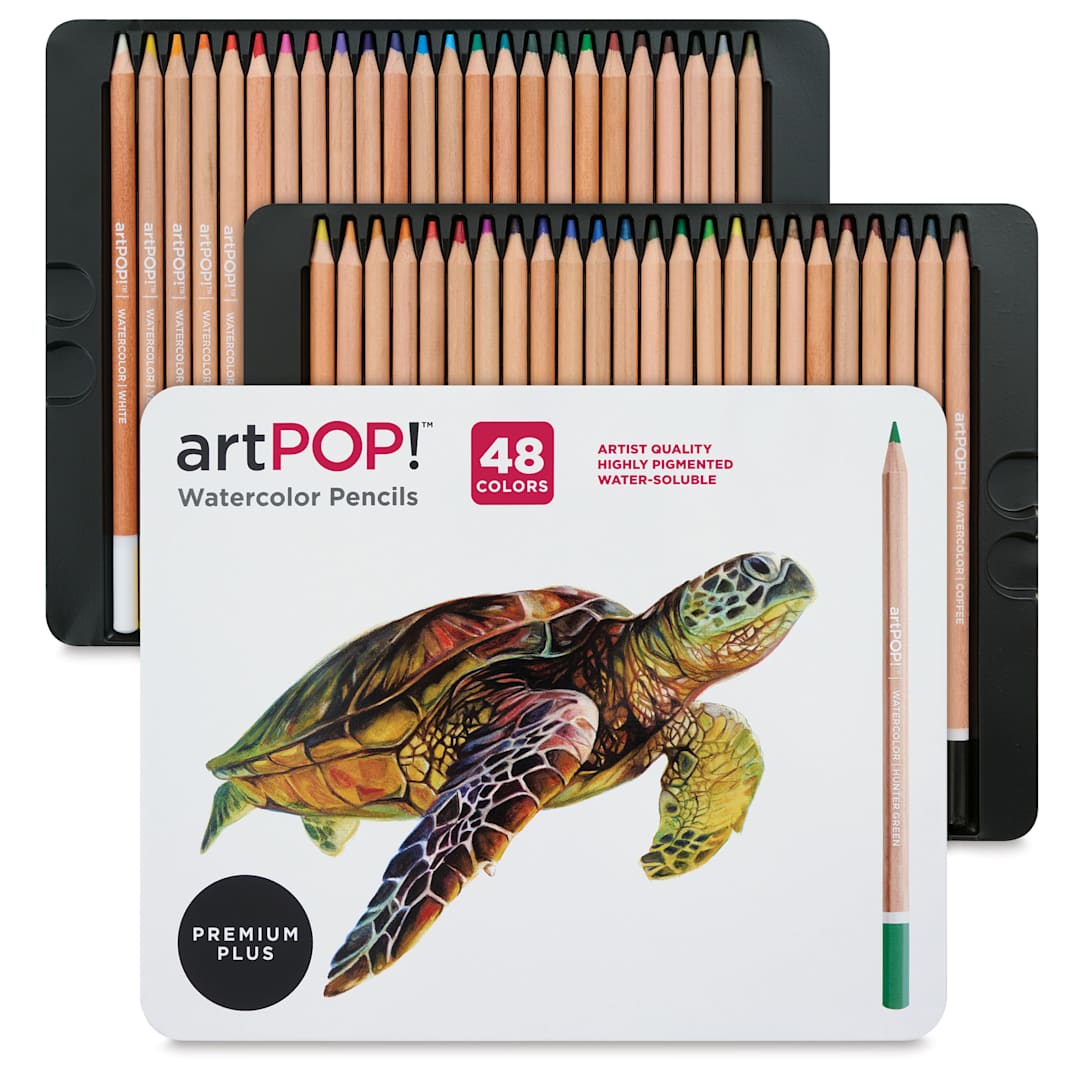 Open in modal - artPOP! Premium Plus Watercolor Pencils - Set of 48