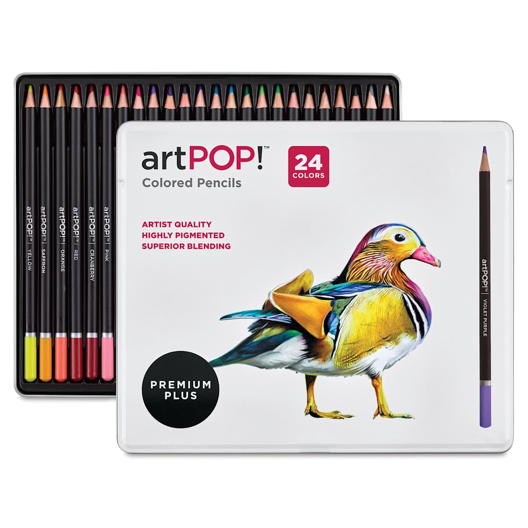 Open in modal - artPOP! Premium Plus Colored Pencils - Set of 24