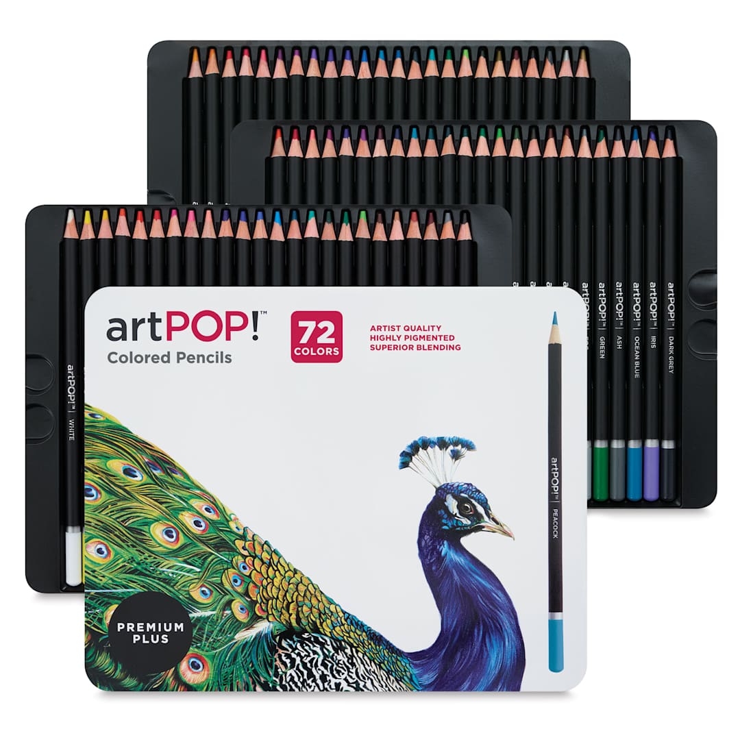Open in modal - artPOP! Premium Plus Colored Pencils - Set of 72