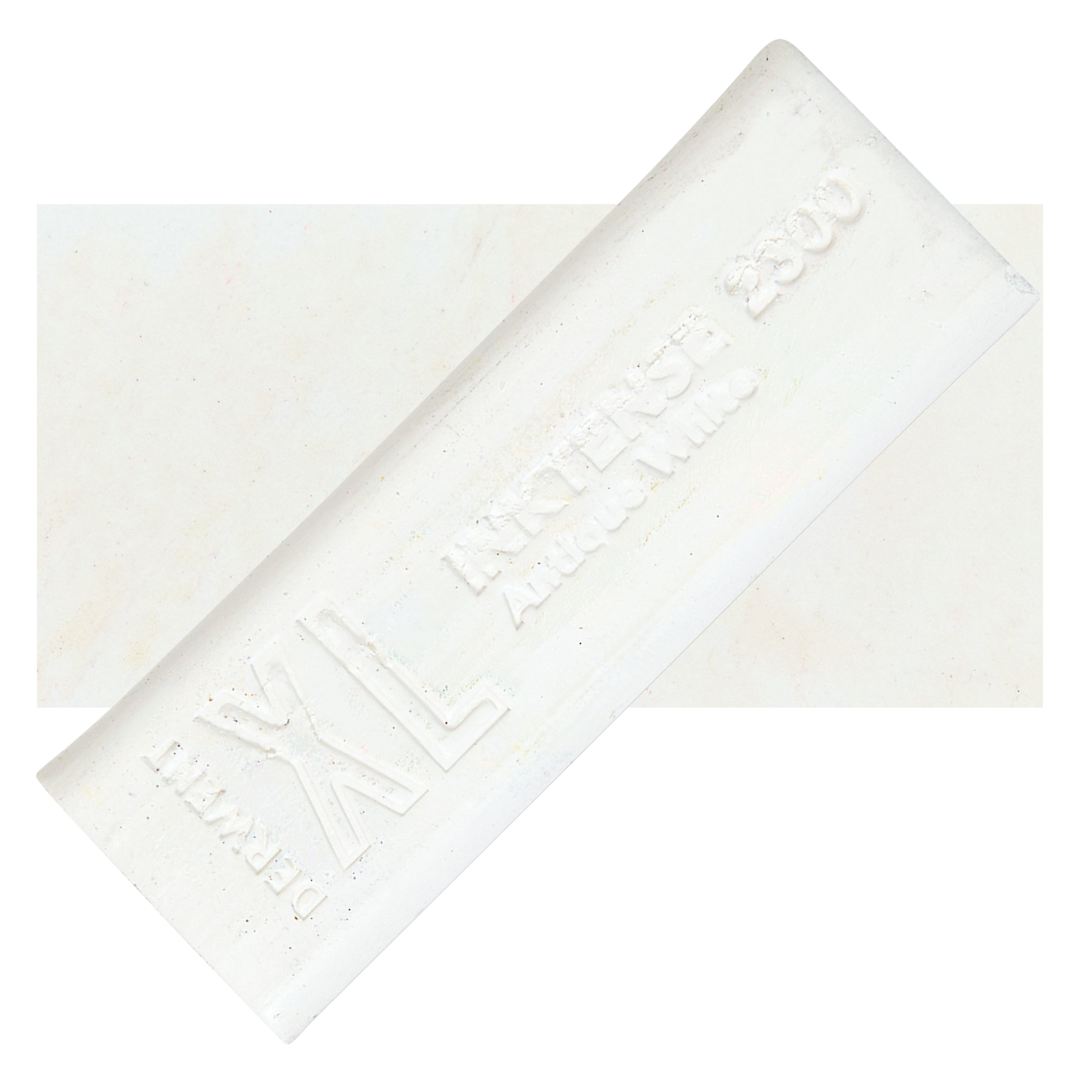 Open in modal - Derwent Inktense XL Block - Antique White, swatch and block