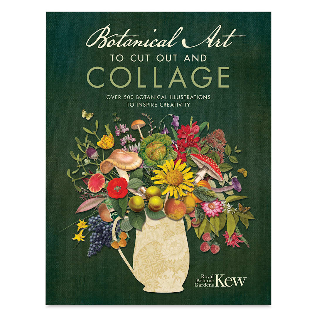 Open in modal - Botanical Art to Cut Out and Collage, front cover