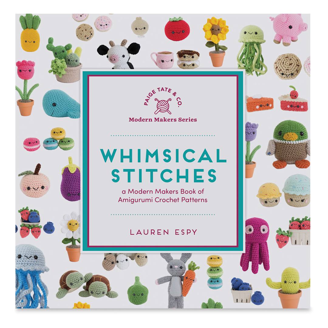 Open in modal - Whimsical Stitches, Book Cover