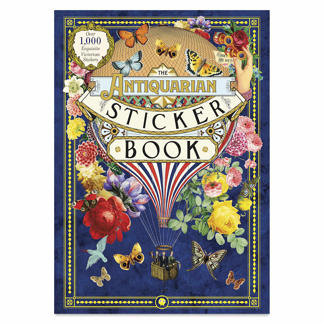 Open in modal - The Antiquarian Sticker Book, cover