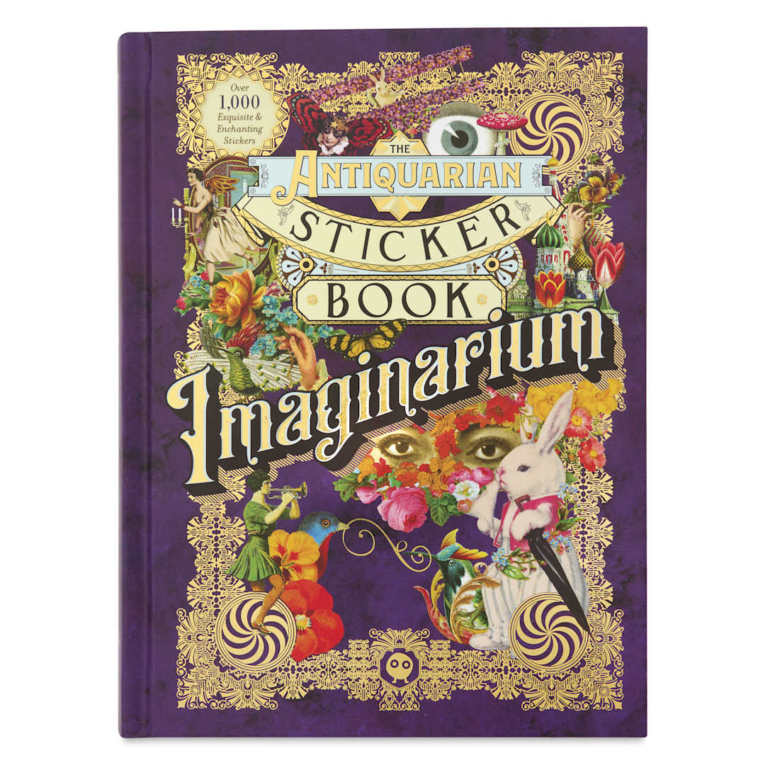 Open in modal - The Antiquarian Sticker Book : Imaginarium, front cover