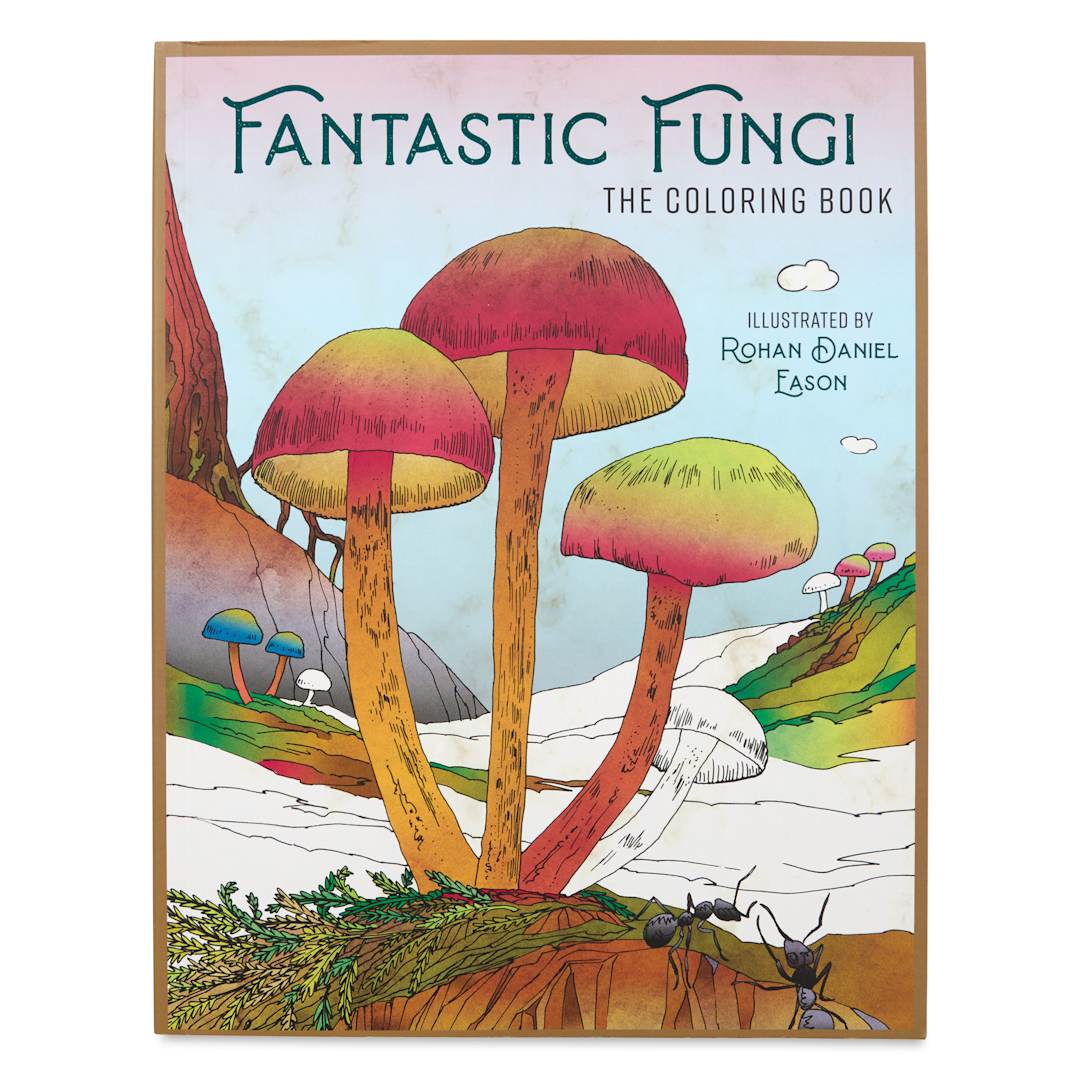 Open in modal - Fantastic Fungi: The Coloring Book, front cover