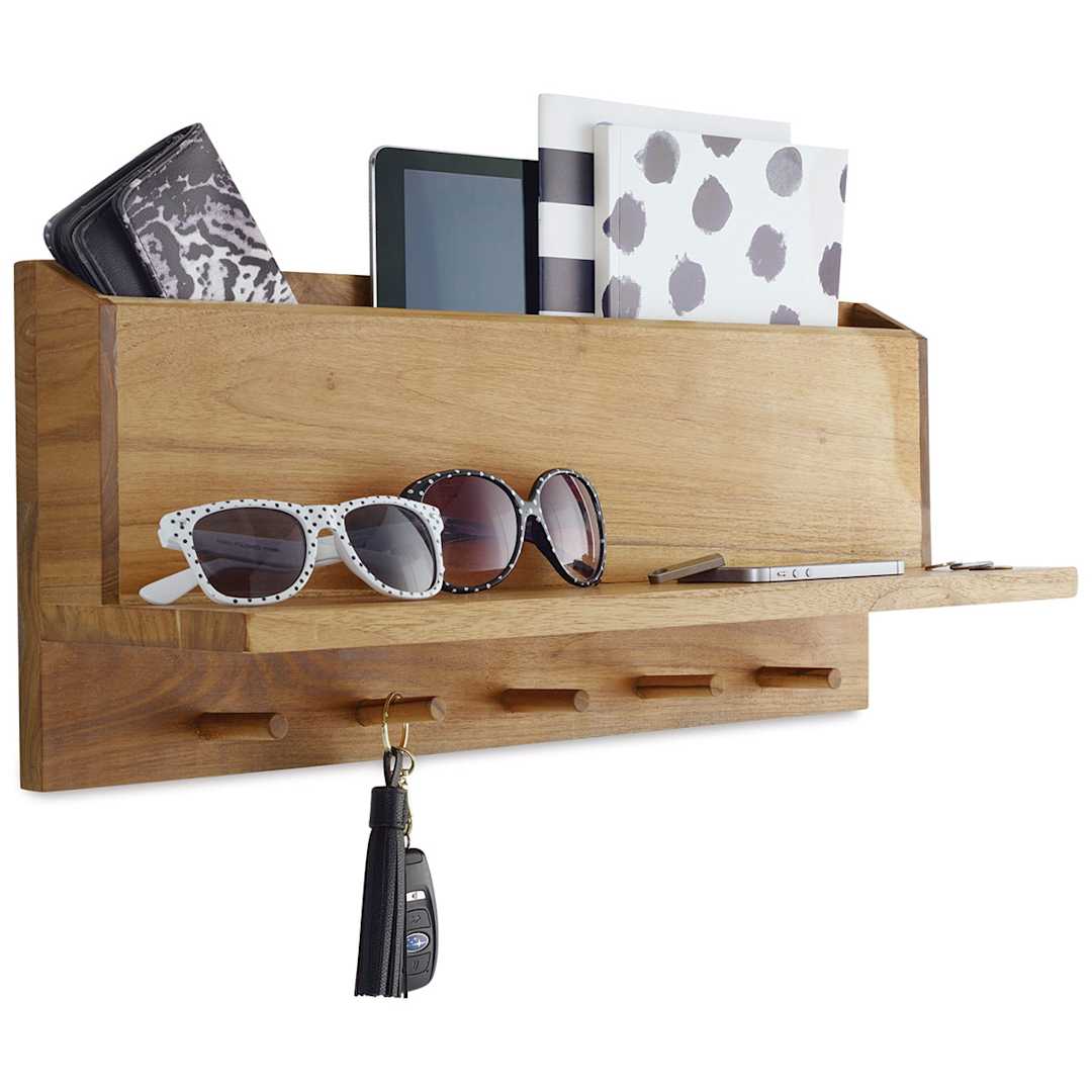 Open in modal - Design Ideas Takara Wall Organizer (Shown in use)
