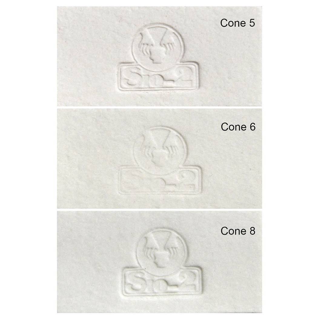 Open in modal - Sio-2 Cellulain Porcelain Paper Clay fired at Cone 5, 6, and 8
