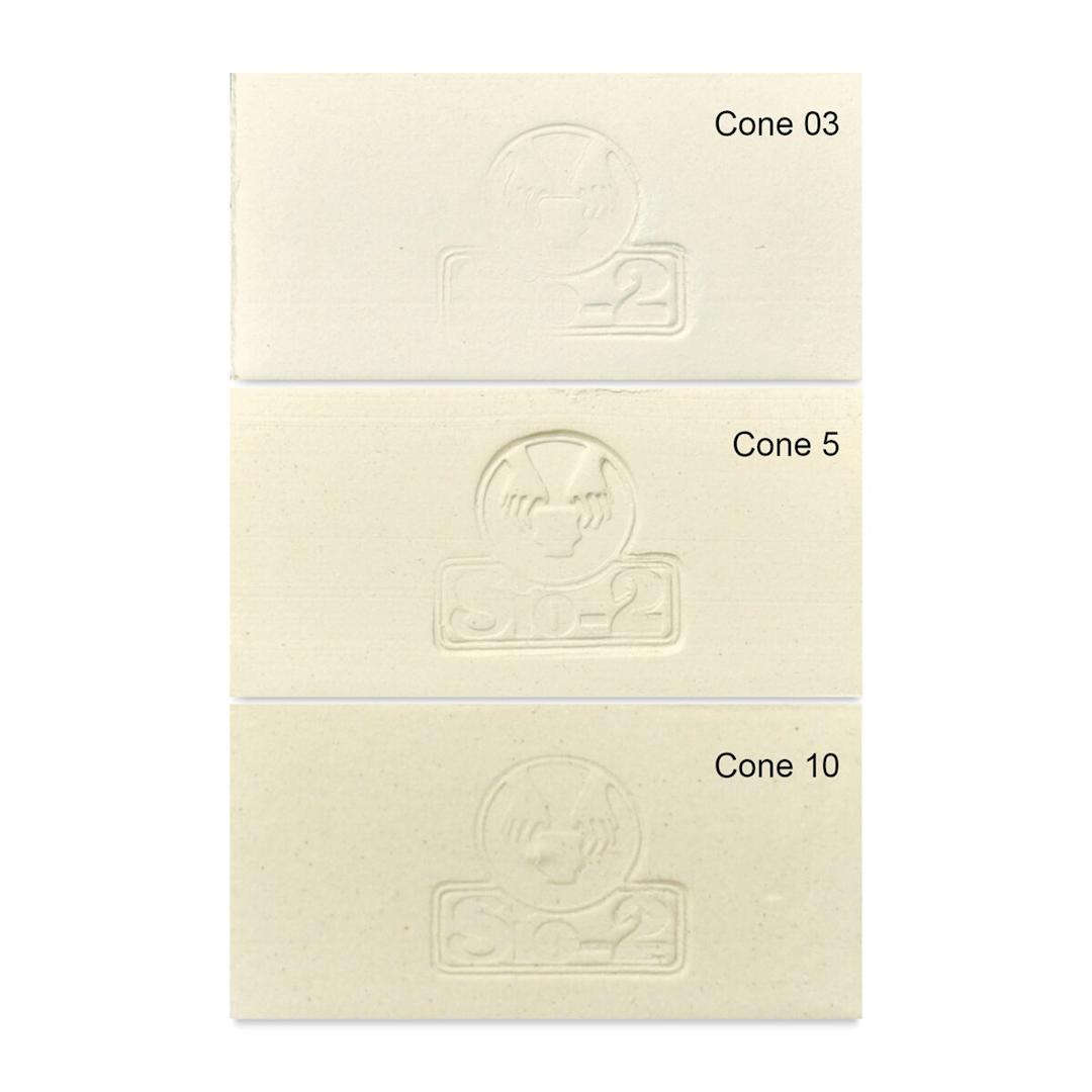 Open in modal - Sio-2 PCLI Stoneware Paper Clay, fired at cone 03, 5, and 10