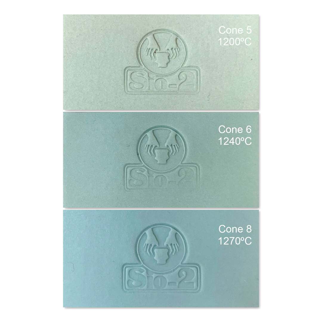 Open in modal - Sio-2 Lagoon Turquoise Blue Porcelain Clay - Fired to Cone 5, 6, and 8