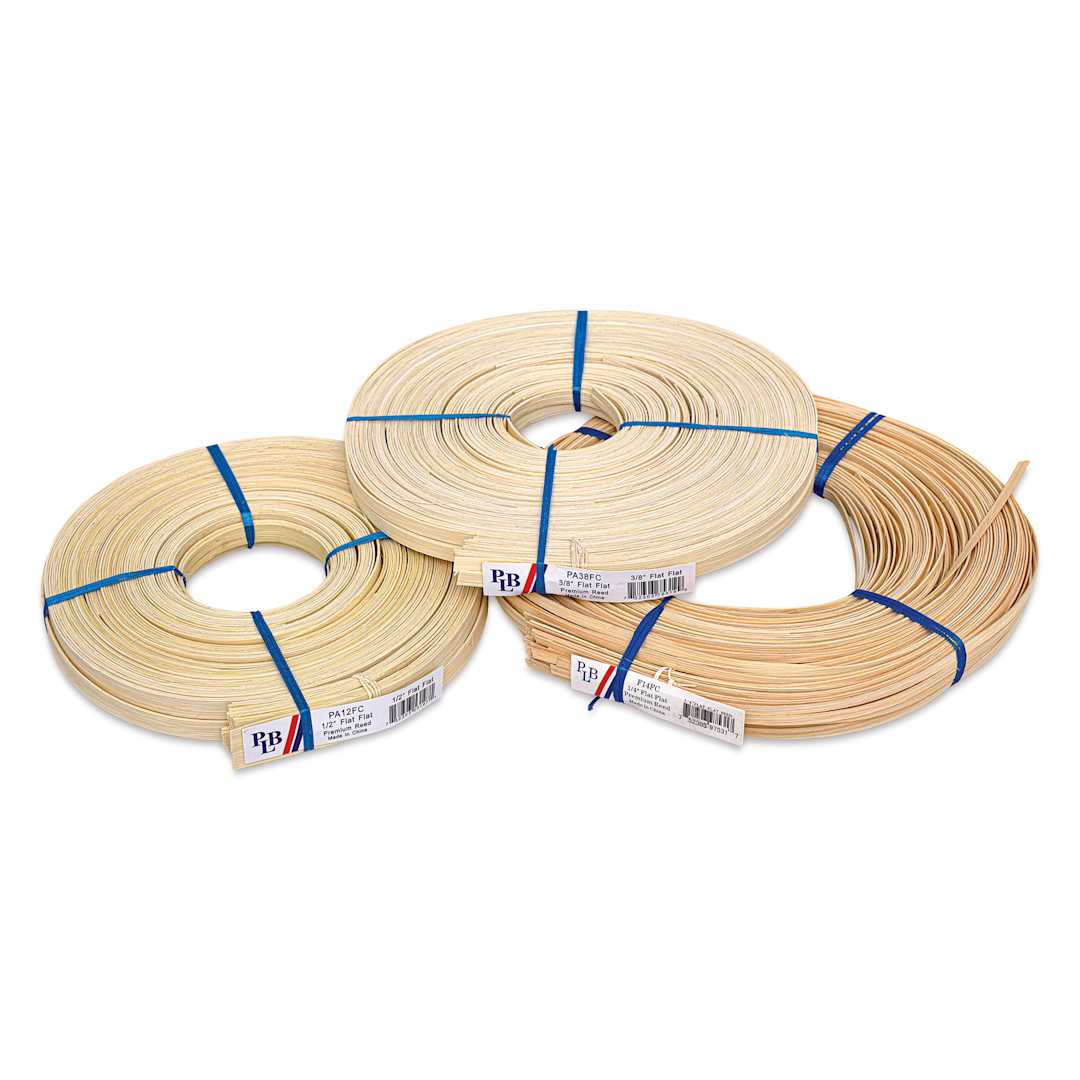 Open in modal - P.L. Butte Flat Reed, coils stacked flat on top of each other