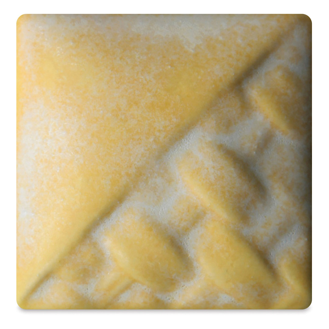 Open in modal - Mayco Stoneware Matte Glaze - Lemon Meringue - fired at cone 6 oxidation